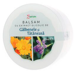 Balsam cu Extract Glicolic de Galbenele si Tataneasa 50ml ENATURA