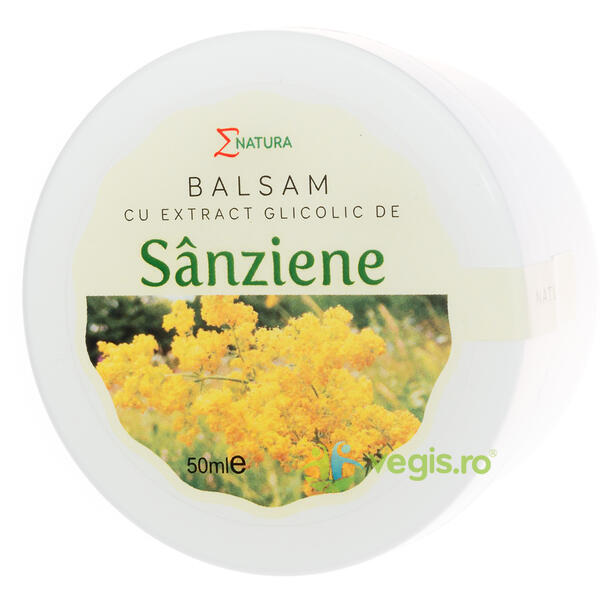 Balsam cu Extract Glicolic de Sanziene 50ml, ENATURA, Unguente, Geluri Naturale, 1, Vegis.ro