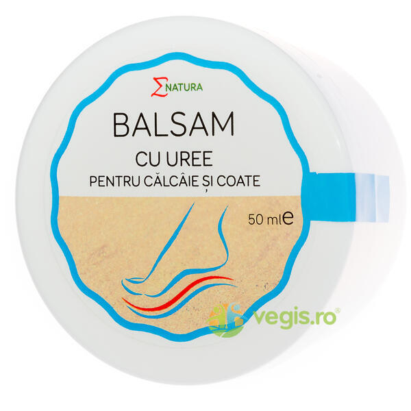 Balsam cu Uree pentru Calcaie si Coate Uscate sau Crapate 50ml, ENATURA, Unguente, Geluri Naturale, 1, Vegis.ro