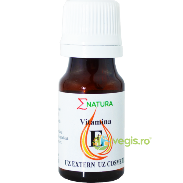 Vitamina E (Uz Extern) 10ml, ENATURA, Ingrediente Cosmetice Naturale, 1, Vegis.ro