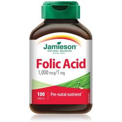 Acid Folic 1mg 100tb JAMIESON