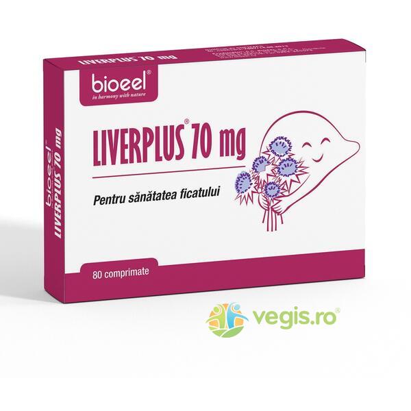 Liverplus (Protectie Hepatica) 70mg  80cpr, BIOEEL, Capsule, Comprimate, 1, Vegis.ro