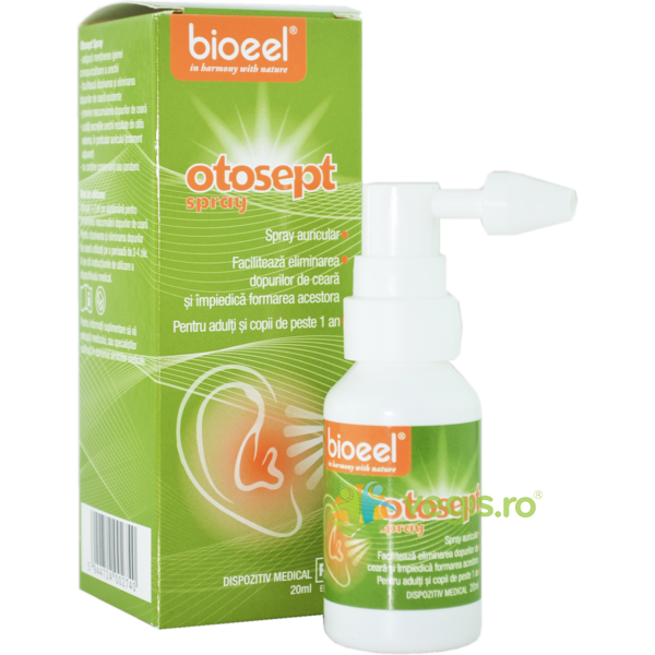Otosept Spray Auricular 20ml, BIOEEL, Remedii Naturale ORL, 1, Vegis.ro