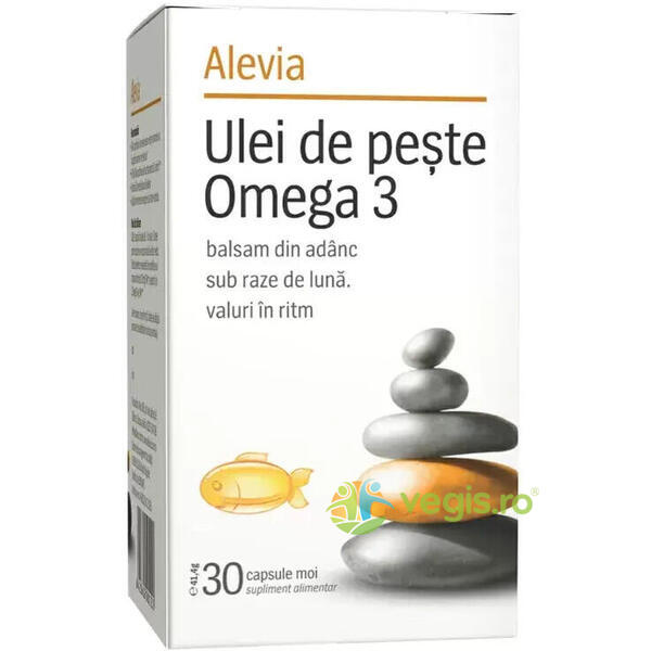Ulei De Peste Omega 3 30cps, ALEVIA, Capsule, Comprimate, 1, Vegis.ro