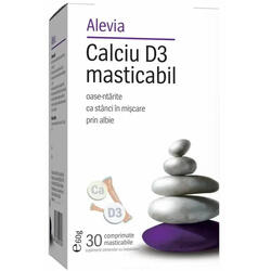 Calciu D3 Masticabil 30cpr ALEVIA