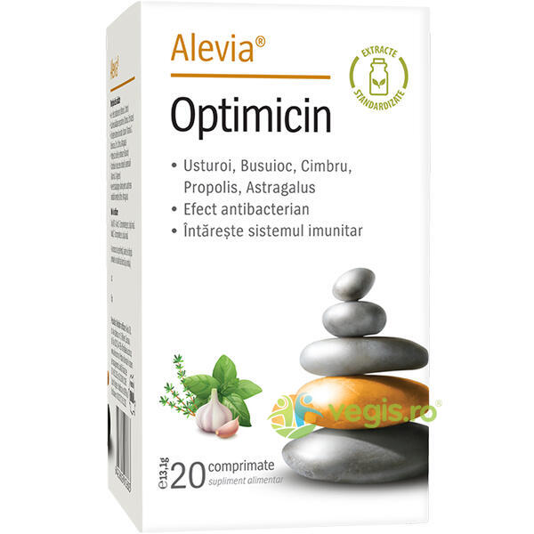 Optimicin 20cpr, ALEVIA, Capsule, Comprimate, 1, Vegis.ro
