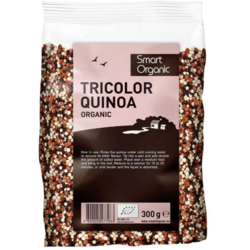 Quinoa Tricolora Ecologica/Bio 300g SMART ORGANIC