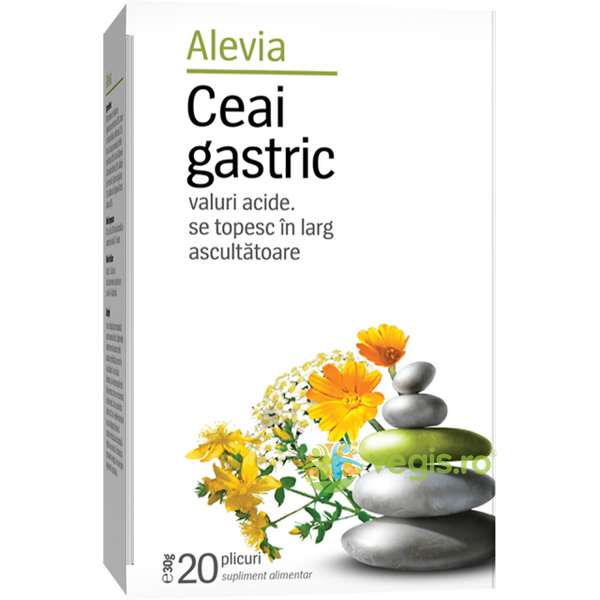 Ceai Gastric 20dz, ALEVIA, Ceaiuri doze, 1, Vegis.ro