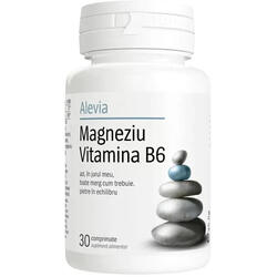 Magneziu Vitamina B6 30 cps ALEVIA