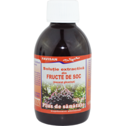 Solutie Extractiva din Fructe de Soc 200ml FAVISAN