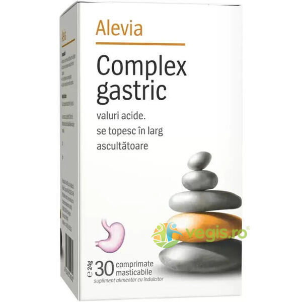 Complex Gastric 30cpr, ALEVIA, Remedii Capsule, Comprimate, 1, Vegis.ro