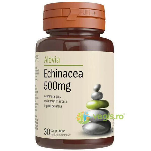 Echinacea 500mg 30cp, ALEVIA, Raceala & Gripa, 1, Vegis.ro