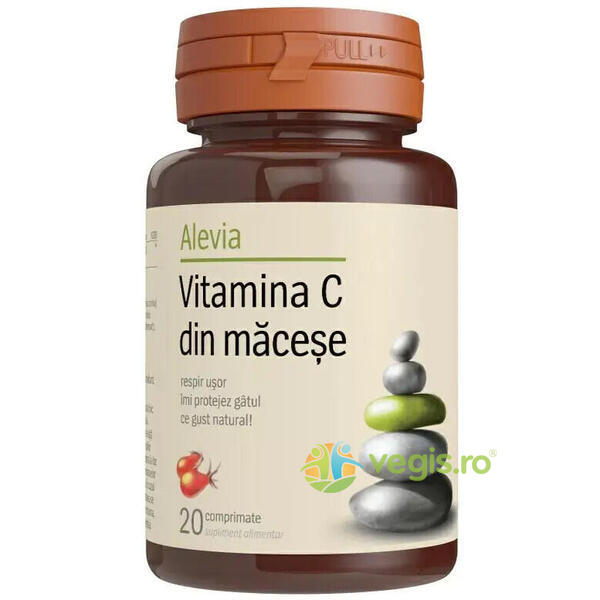 Vitamina C din Macese 20cpr, ALEVIA, Imunitate, 1, Vegis.ro