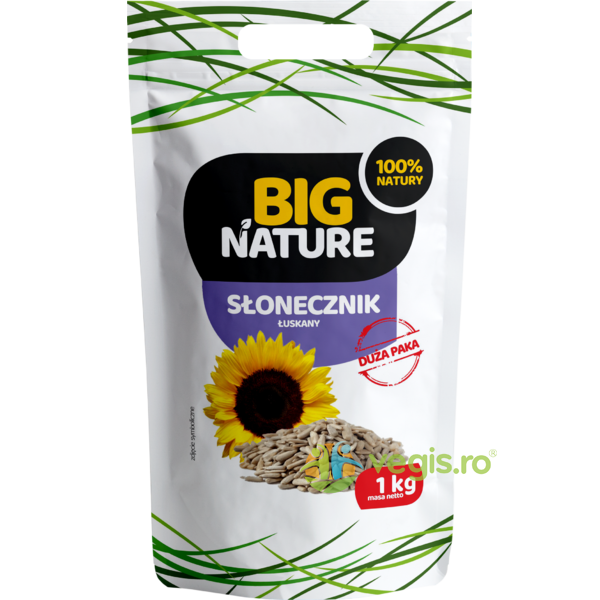Seminte de Floarea Soarelui Decojite 1kg, BIG NATURE, Nuci, Seminte, 1, Vegis.ro