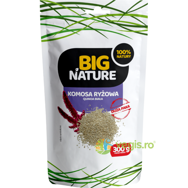 Quinoa Alba 300g, BIG NATURE, Cereale boabe, 1, Vegis.ro