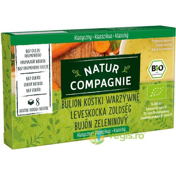 Cub de Supa cu Legume fara Zahar Ecologic/Bio 8buc - 84g, NATUR COMPAGNIE, Condimente, 1, Vegis.ro