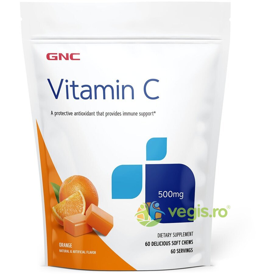 Vitamina C (Caramele) 500mg 60buc GNC
