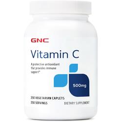 Vitamina C 500mg 250tb vegetale GNC