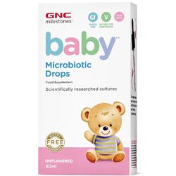 Probiotice Picaturi pentru Bebelusi Milestone Baby 30ml GNC