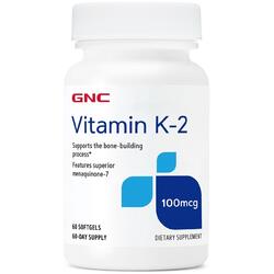 Vitamina K-2 100mcg  60cps moi GNC