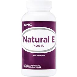 Vitamina E Naturala 400ui cu Seleniu 90cps moi GNC