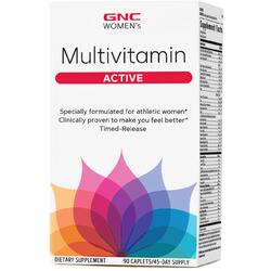 Complex de Multivitamine pentru Femei (Women's Multivitamin Active) 90cps GNC