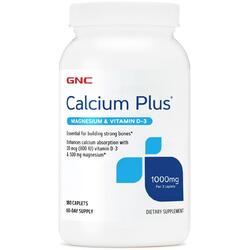 Calcium Plus (Calciu) 1000mg cu Magneziu si Vitamina D3 180tb GNC