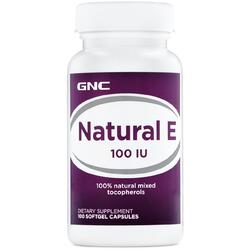 Vitamina E Naturala 100ui 100 cps moi GNC
