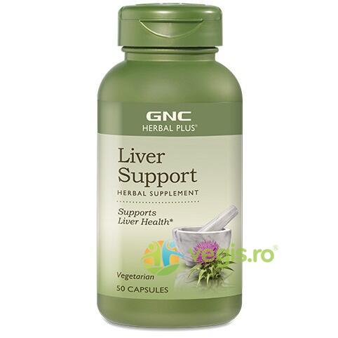 Protector Hepatic (Liver Support) Herbal Plus 50cps vegetale, GNC, Capsule, Comprimate, 1, Vegis.ro