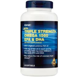 Ultra Triple Strength Omega 1560mg EPA+DHA 60cps moi GNC