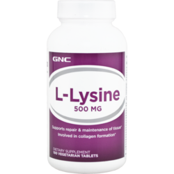L-Lizina (L-Lysine) 500mg 100tb vegetale GNC