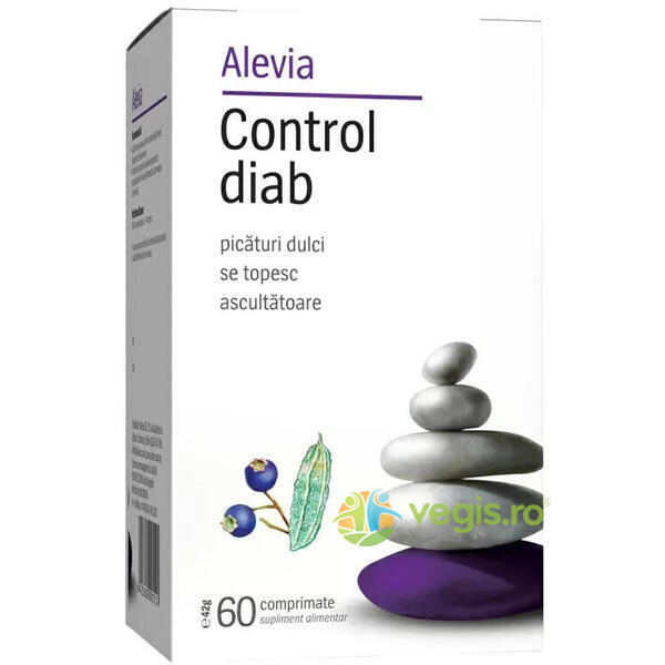 Control Diab 60cpr, ALEVIA, Remedii Capsule, Comprimate, 1, Vegis.ro