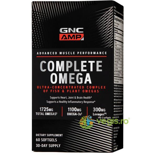 Complete Omega AMP 60cps moi, GNC, Capsule, Comprimate, 1, Vegis.ro