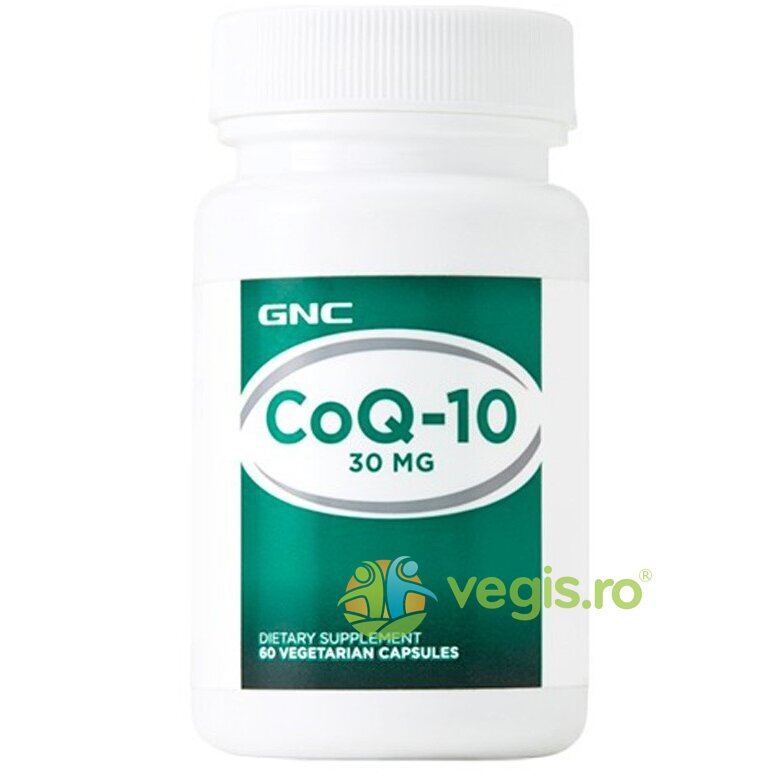 Coenzima Q10 Naturala 30mg 60cps vegetale