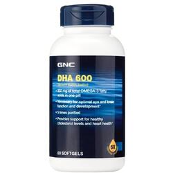 Acizi Grasi DHA 600 Omega 3 60cps moi GNC