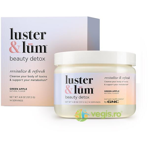 Beauty Detox - Formula Pentru Detoxifierea Organismului cu Aroma de Mar Verde Luster&Lum 137g, GNC, Pulberi & Pudre, 1, Vegis.ro