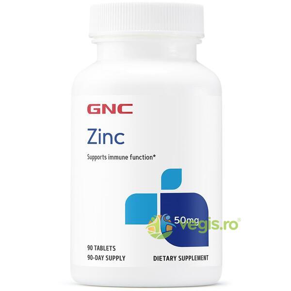 Zinc Citrat 50mg 90tb, GNC, Vitamine, Minerale & Multivitamine, 1, Vegis.ro