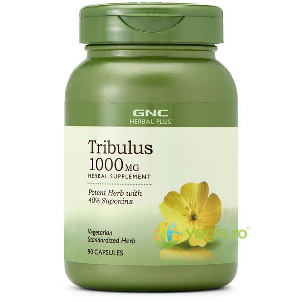 Tribulus Herbal Plus 1000mg 90cps, GNC, Remedii Capsule, Comprimate, 1, Vegis.ro
