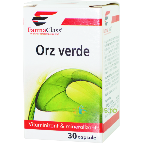 Orz Verde 30cps, FARMACLASS, Capsule, Comprimate, 1, Vegis.ro