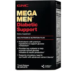Complex de Multivitamine Suport Diabetic pentru Barbati Mega Men 90tb GNC