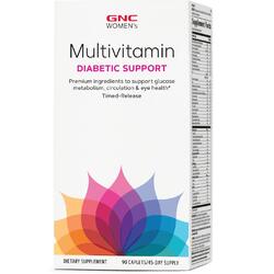 Complex de Multivitamine Suport Diabetic pentru Femei 90tb cu eliberare prelungita GNC