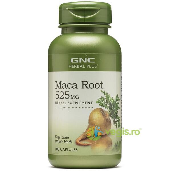 Maca Root (Radacina de Maca) Herbal Plus 100cps, GNC, Capsule, Comprimate, 1, Vegis.ro