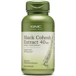 Black Cohosh (Extract Standardizat de Cohos Negru) Herbal Plus 40mg 100cps vegetale GNC