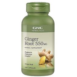 Radacina de Ghimbir (Ginger Root) Herbal Plus 550mg 100cps GNC