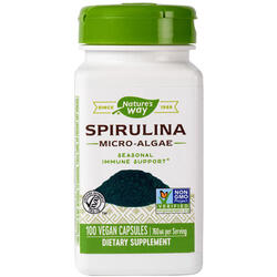 Spirulina 100cps Secom, NATURE'S  WAY