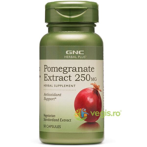 Pomegranate (Extract de Rodie) Herbal Plus 250mg 50cps, GNC, Capsule, Comprimate, 1, Vegis.ro