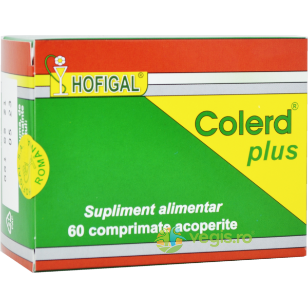 Colerd Plus 60cpr, HOFIGAL, Capsule, Comprimate, 1, Vegis.ro