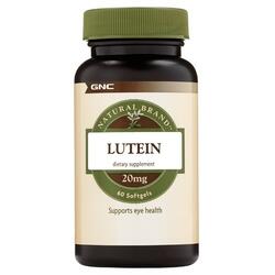 Luteina Natural Brand 20mg 60cps moi GNC