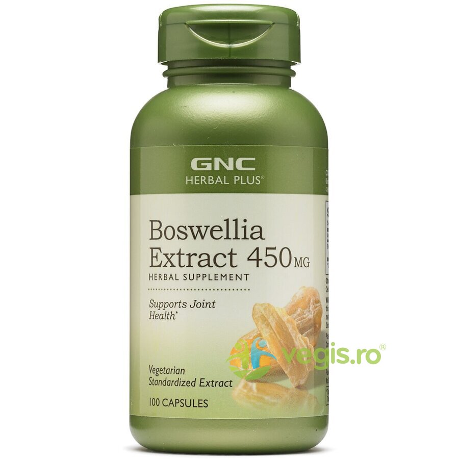 Boswellia Extract Standardizat Herbal Plus 450mg 100cps