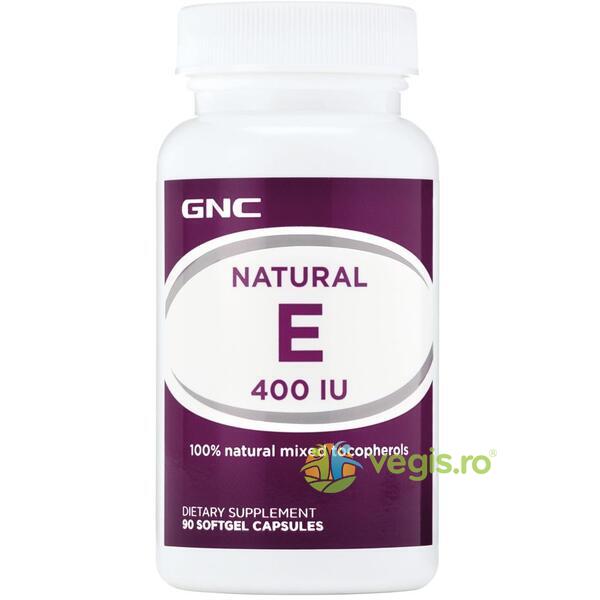 Vitamina E Naturala 400ui 90cps moi, GNC, Vitamine, Minerale & Multivitamine, 1, Vegis.ro